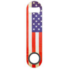 Patriotic American US flag bottle opener