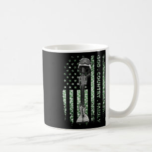 Patriotic American Us Flag God Family Country Coffee Mug