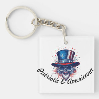 Patriotic & Americana Key Ring