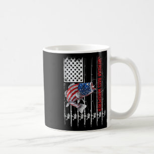 Patriotic Anglers American B Pro Whisperer Fisherm Coffee Mug