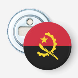Patriotic Angolan Flag Bottle Opener