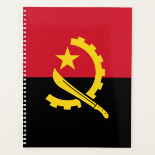 Patriotic Angolan Flag Planner