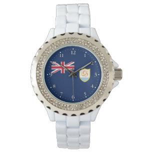 Patriotic Anguilla Flag Watch