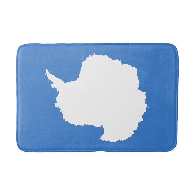 Patriotic Antarctica Flag Bath Mat (Front)