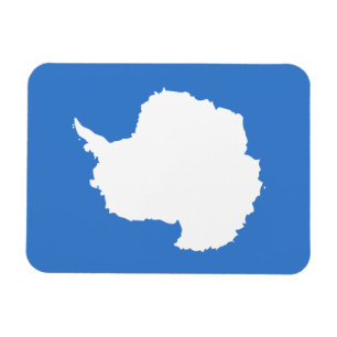 Patriotic Antarctica Flag Magnet