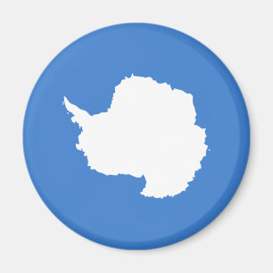 Patriotic Antarctica Flag Magnet