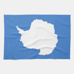 Patriotic Antarctica Flag Tea Towel