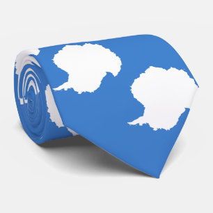 Patriotic Antarctica Flag Tie