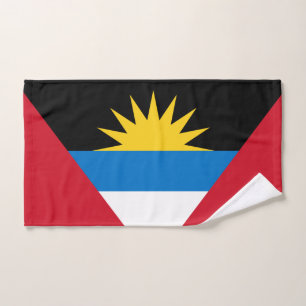 Patriotic Antigua and Barbuda Flag Hand Towel