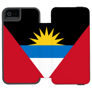 Patriotic Antigua and Barbuda Flag Incipio Watson™ iPhone 5 Wallet Case