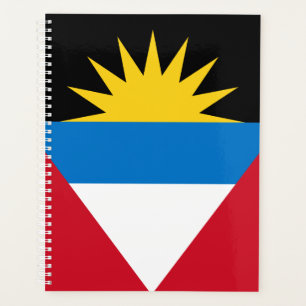 Patriotic Antigua and Barbuda Flag Planner