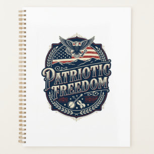 Patriotic Appalachian Heritage Vector Graphic Tee Planner