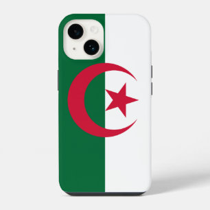 Patriotic Apple 14 Case-Mate, Algeria flag iPhone 14 Case