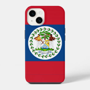 Patriotic Apple 14 Case-Mate, Belise flag iPhone 14 Case
