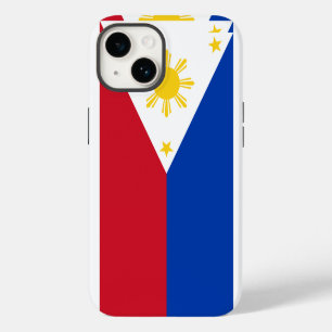 Patriotic Apple 14 Case-Mate, Philippines flag iPhone 14 Case