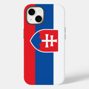 Patriotic Apple 14 Case-Mate, Slovakia flag Case-Mate iPhone 14 Case