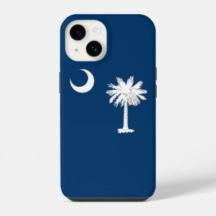 Patriotic Apple 14 Case-Mate, South Carolina flag iPhone 14 Case
