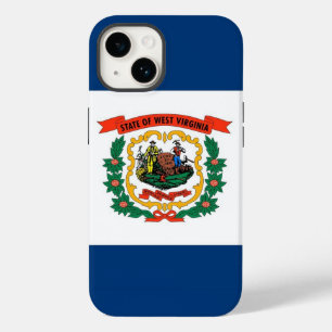 Patriotic Apple 14 Case-Mate, West Virginia flag Case-Mate iPhone 14 Case