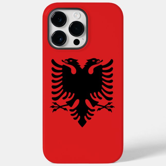 Patriotic Apple Case-Mate, Albania flag Case-Mate  iPhone Case (Back)