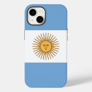 Patriotic Apple Case-Mate, Argentina flag Case-Mat Case-Mate iPhone 14 Case