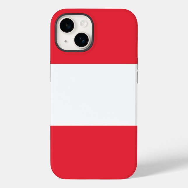 Patriotic Apple Case-Mate, Austria flag Case-Mate  iPhone Case (Back)