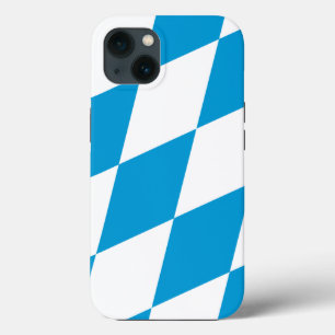 Patriotic Apple Case-Mate, Bavaria Flag iPhone 13 Case