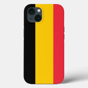 Patriotic Apple Case-Mate, Belgium Flag iPhone 13 Case