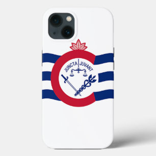 Patriotic Apple Case-Mate, Cincinnati flag iPhone 13 Case