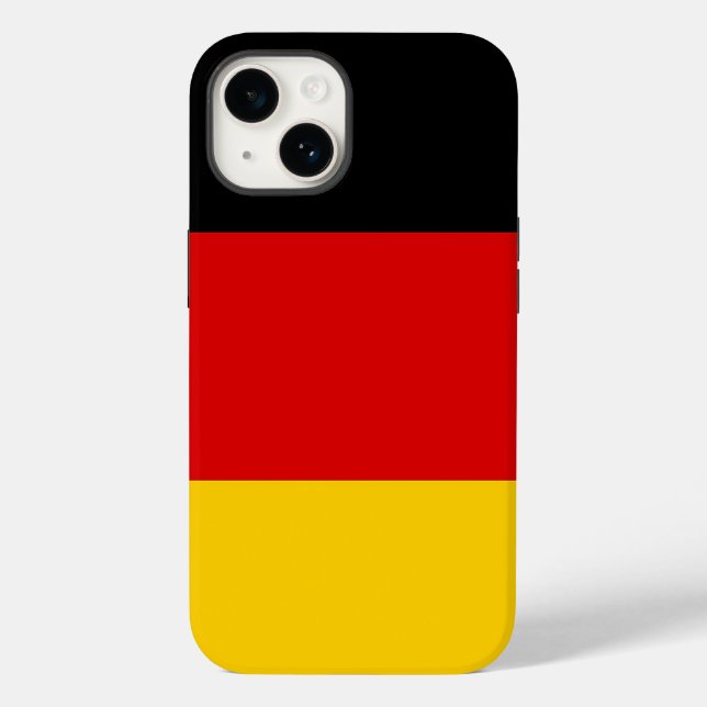 Patriotic Apple Case-Mate, Germany Flag Case-Mate  iPhone Case (Back)