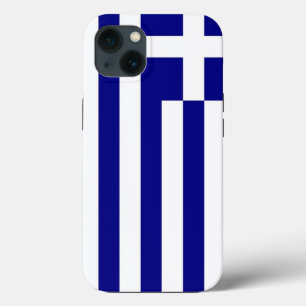 Patriotic Apple Case-Mate, Greece Flag iPhone 13 Case