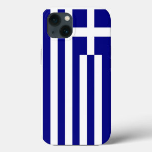 Patriotic Apple Case-Mate, Greece Flag iPhone 13 Case