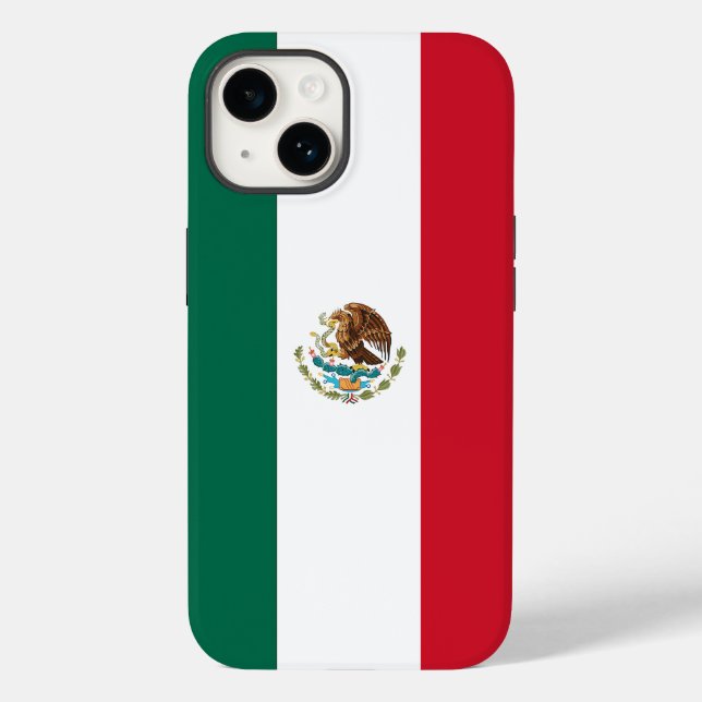 Patriotic Apple Case-Mate, Mexico flag Case-Mate i iPhone Case (Back)