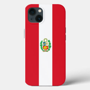 Patriotic Apple Case-Mate, Peru flag iPhone 13 Case
