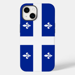 Patriotic Apple Case-Mate, Quebec flag Case-Mate i Case-Mate iPhone 14 Case