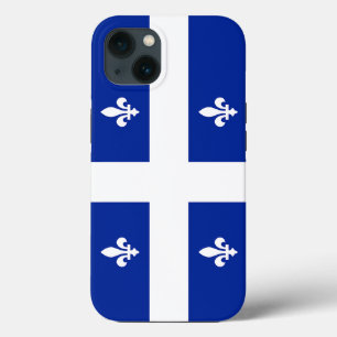 Patriotic Apple Case-Mate, Quebec flag iPhone 13 Case