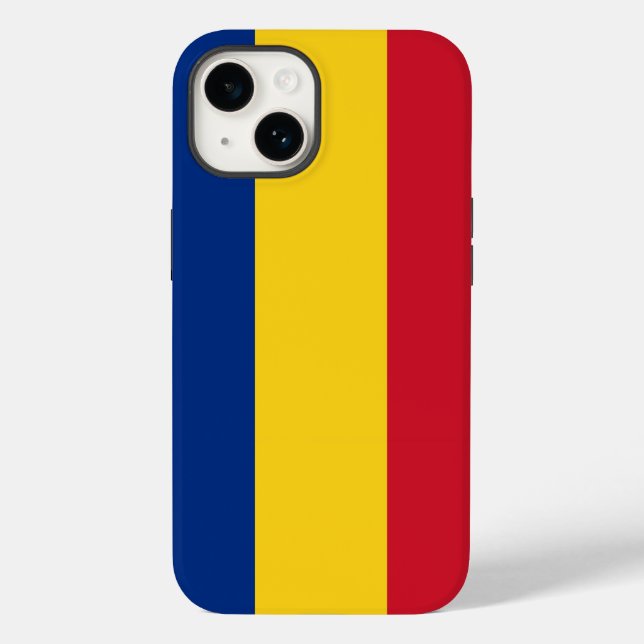 Patriotic Apple Case-Mate, Romania flag Case-Mate  Case-Mate iPhone Case (Back)