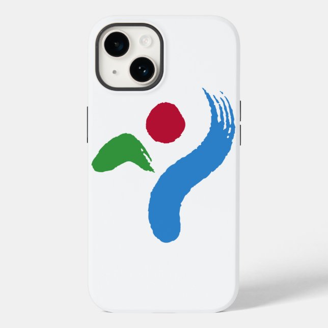 Patriotic Apple Case-Mate, Seoul Flag Case-Mate iPhone Case (Back)