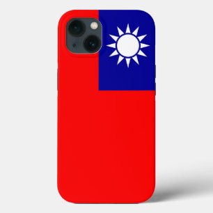 Patriotic Apple Case-Mate, Taiwan flag iPhone 13 Case