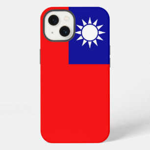Patriotic Apple Case-Mate, Taiwan flag iPhone 13 Case