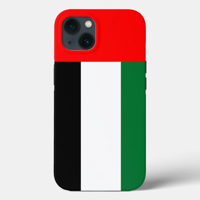 Patriotic Apple Case-Mate, UAE flag Case-Mate iPhone Case (Back)
