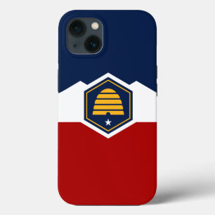 Patriotic Apple Case-Mate, Utah flag iPhone 13 Case