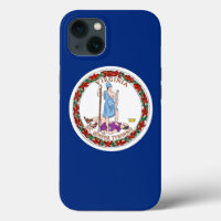 Patriotic Apple Case-Mate, Virginia flag