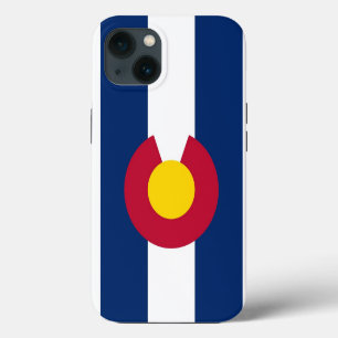 Patriotic Apple iPhone 13 Case-Mate, Colorado flag Case