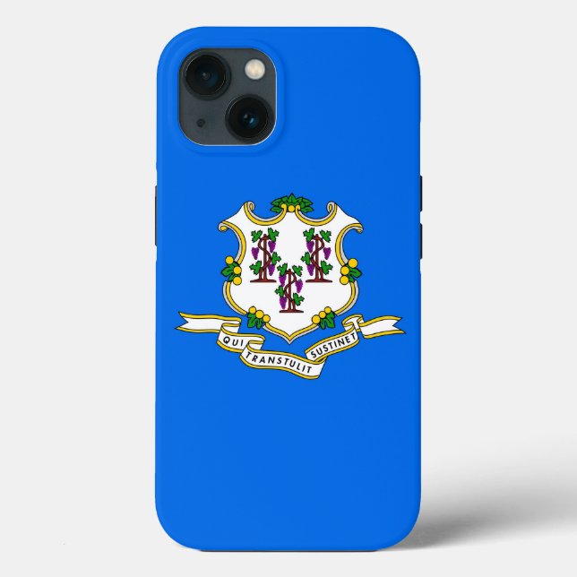 Patriotic Apple iPhone 13 Case-Mate, Connecticut Case-Mate iPhone Case (Back)