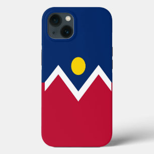 Patriotic Apple iPhone 13 Case-Mate, Denver flag Case
