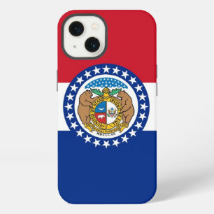 Patriotic Apple iPhone 13 Case-Mate, Missouri flag Case