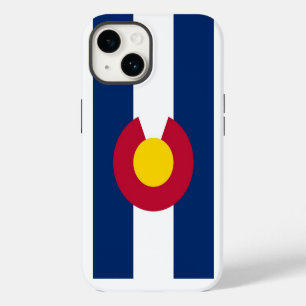 Patriotic Apple iPhone 14 Case-Mate, Colorado flag Case