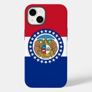 Patriotic Apple iPhone 14 Case-Mate, Missouri flag Case-Mate iPhone 14 Case