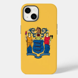 Patriotic Apple iPhone 14 Case-Mate, New Jersey Case-Mate iPhone 14 Case