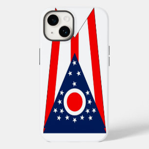 Patriotic Apple iPhone 14 Case-Mate, Ohio Flag Case